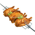 ឈុត Rotisserie Grill ដែកអ៊ីណុកពេញទំហំ 40 អ៊ីញ